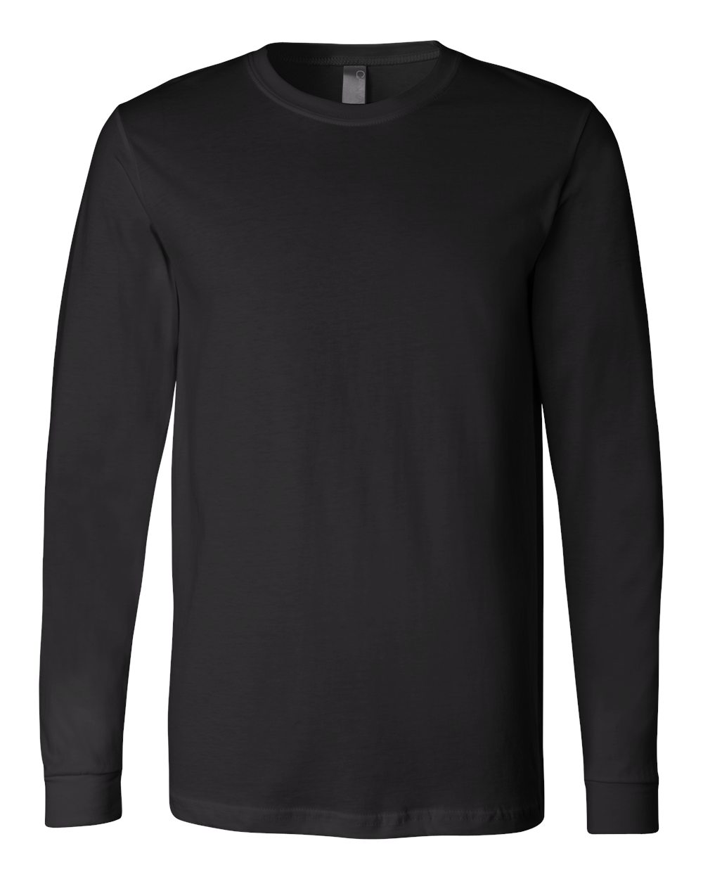 Bella+Canvas 3501 unisex long sleeve tee, black