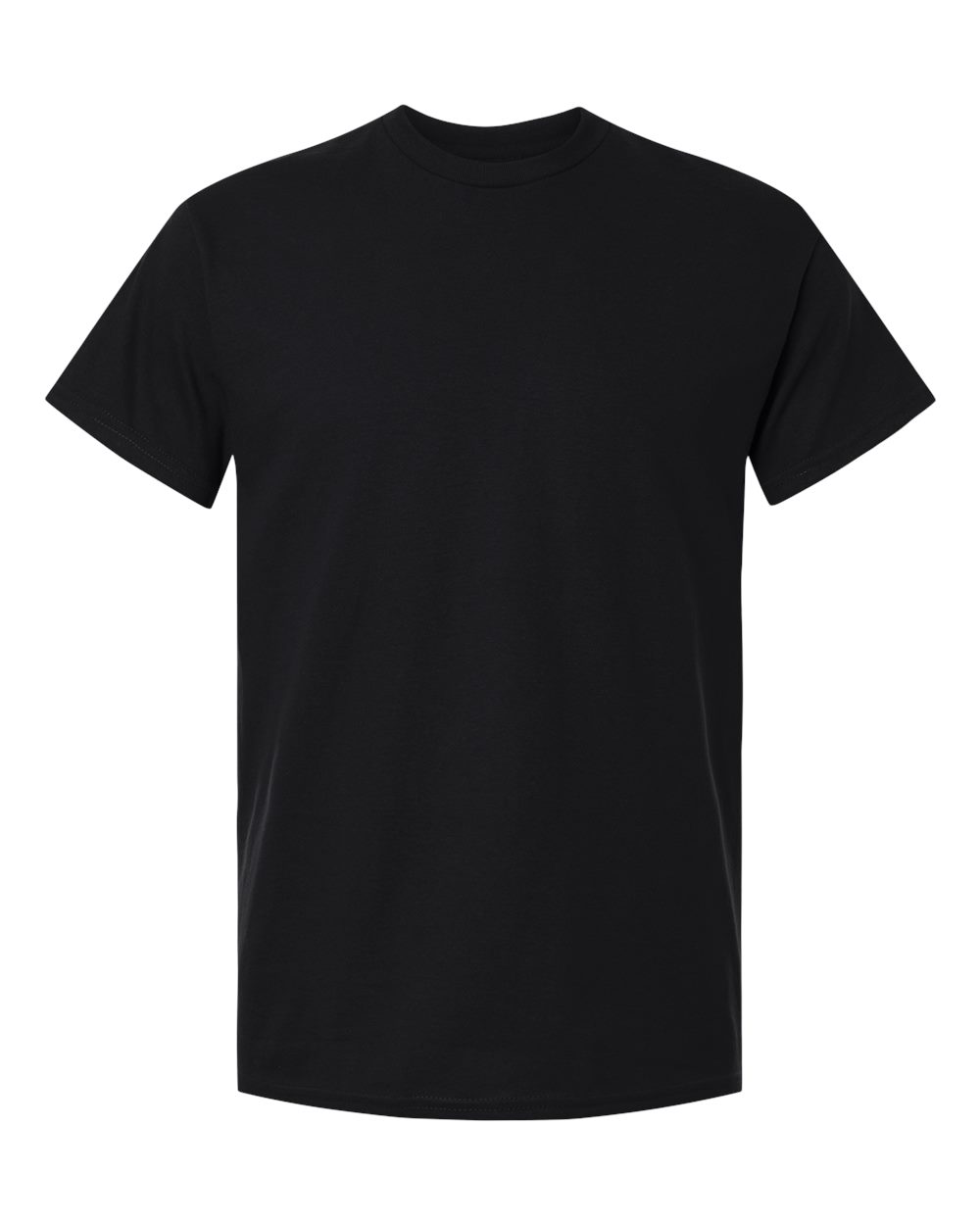 Gildan 5000 heavy cotton tee, black